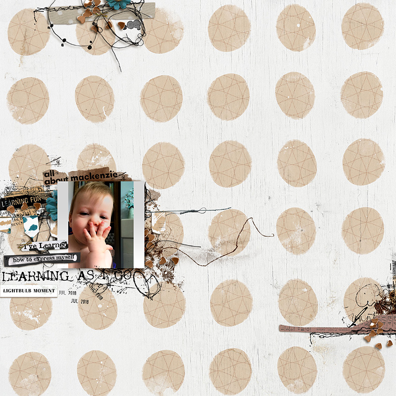 Hear My Voice 04 Learning Digital Scrapbooking Paper Pack - Image 6