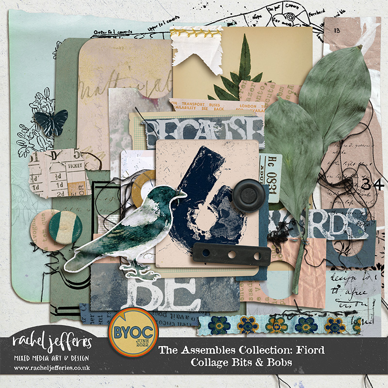 The Assembles Collection: Fiord | Collage Bits and Bobs
