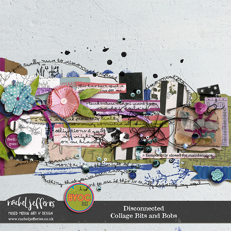 Disconnected: Collage Bits and Bobs