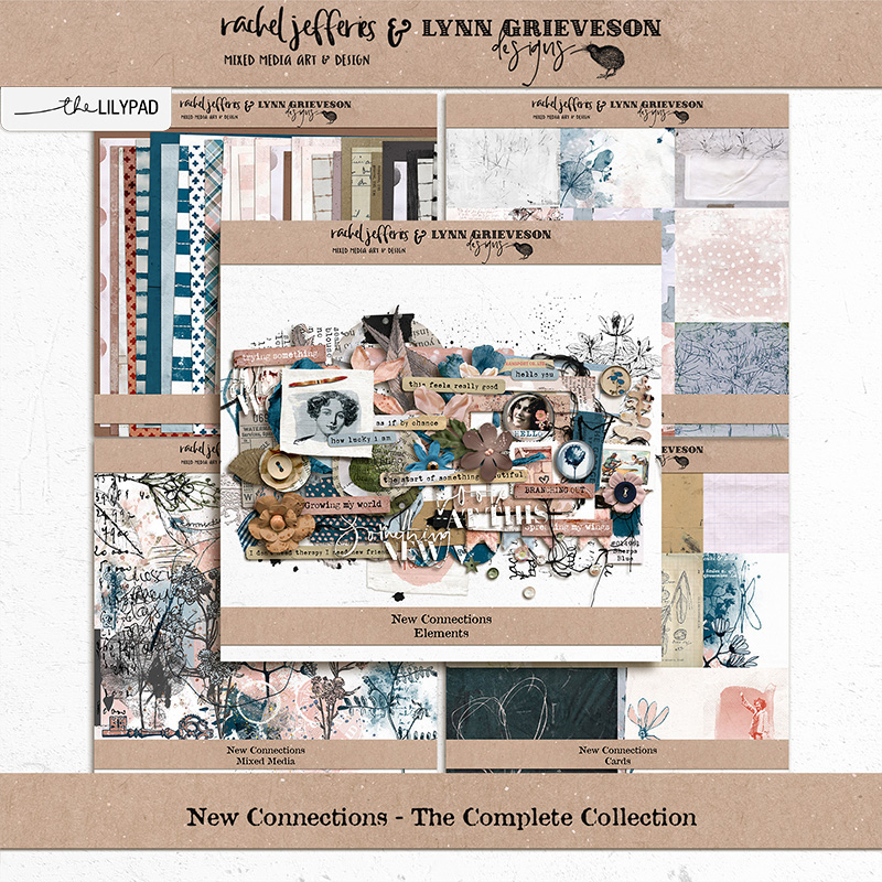 New Connections Digital Scrapbooking Collection