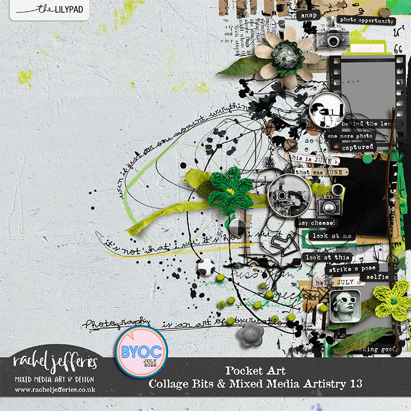 Pocket Art: Collage Bits & Mixed Media Artistry 13