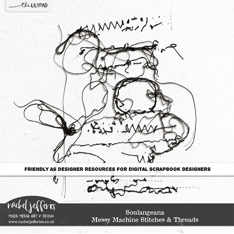 Soulangeana | Messy Machine Stitches & Threads