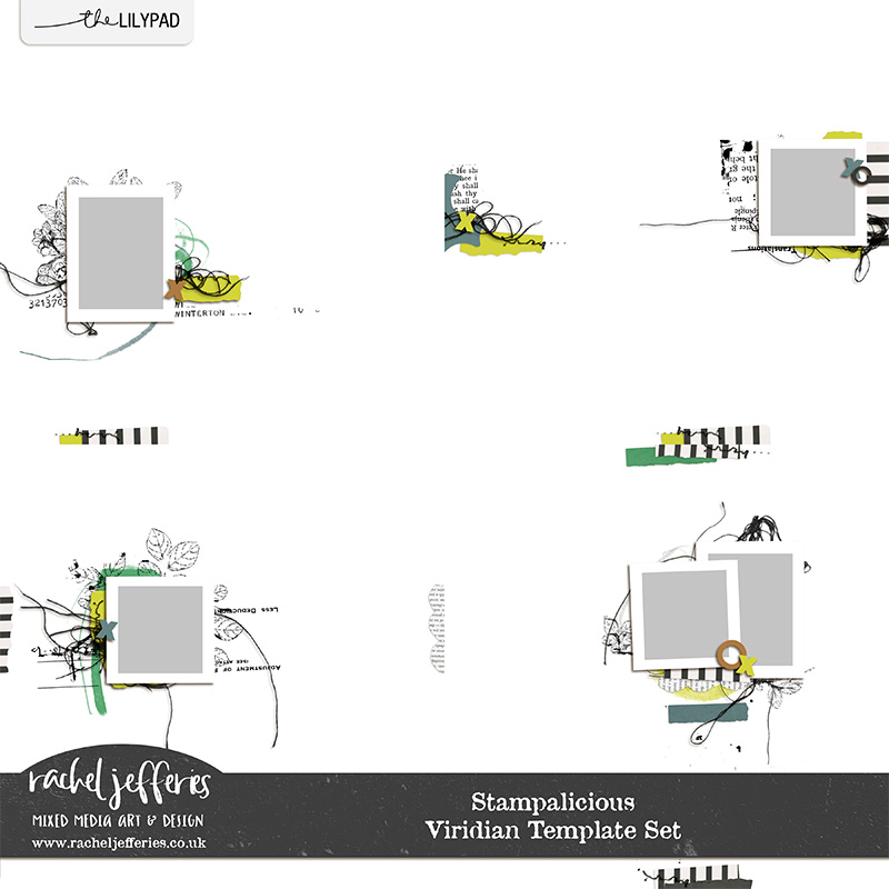 Stampalicious | Viridian Template Set