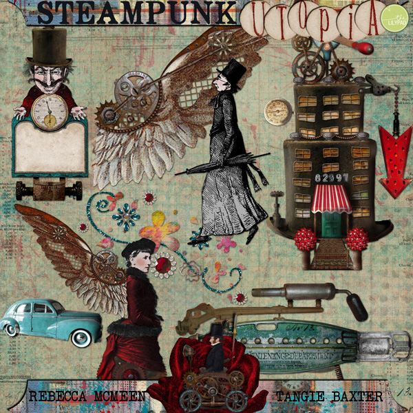 Steampunk Utopia Mega Kit w/ Rebecca McMeen - Image 6