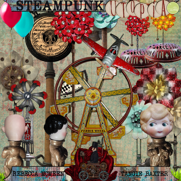 Steampunk Utopia Mega Kit w/ Rebecca McMeen - Image 9