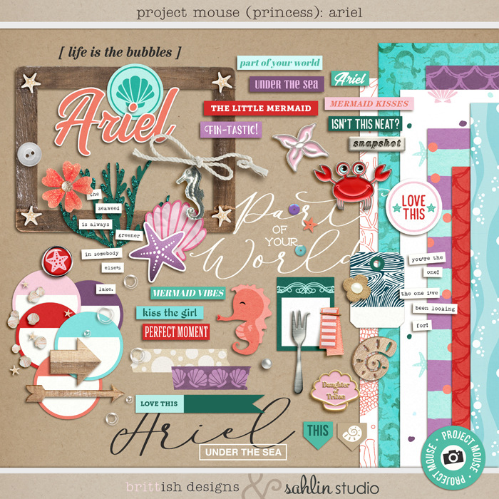Project Mouse (Princess) Ariel | BUNDLE - Image 7