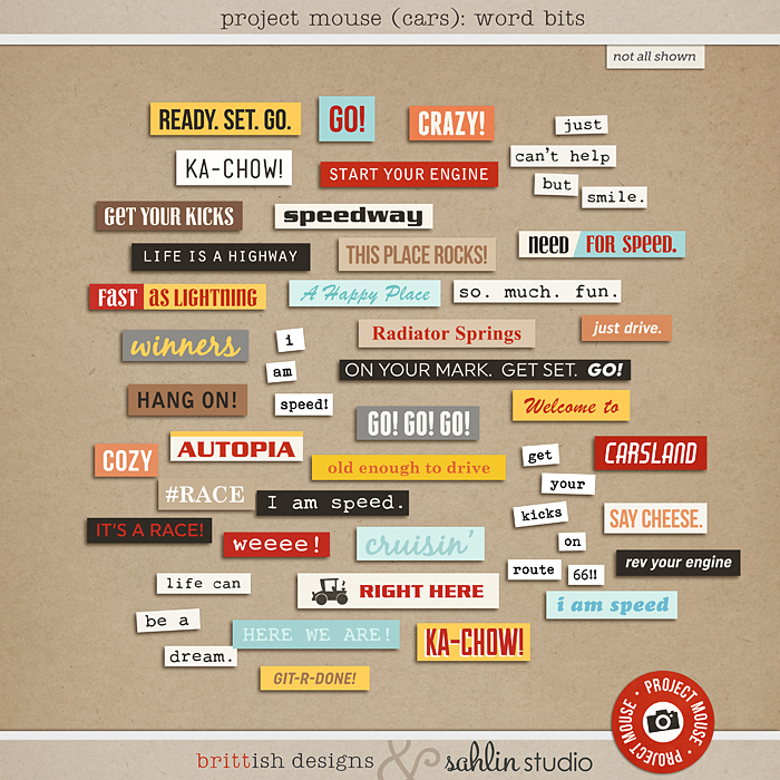 Project Mouse (Cars):Word Bits - Image 8