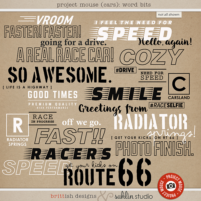 Project Mouse (Cars):Word Bits - Image 9
