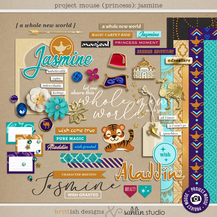 Project Mouse (Princess) Jasmine | BUNDLE - Image 5