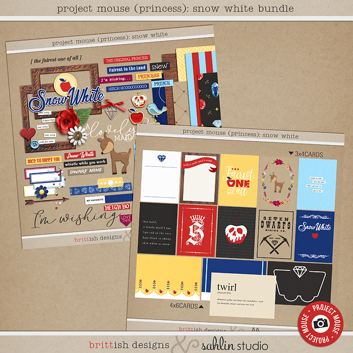Project Mouse (Princess) Snow White | BUNDLE