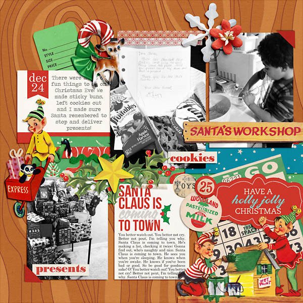 santa's workshop (journal cards) - Image 5