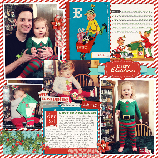 santa's workshop (journal cards) - Image 2