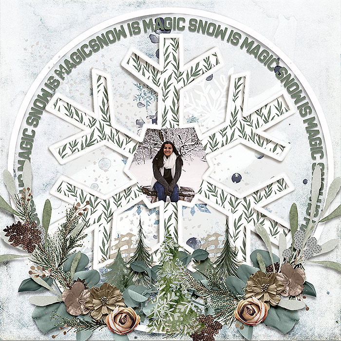 Winter in the Woods Collages No. 2 - Image 8