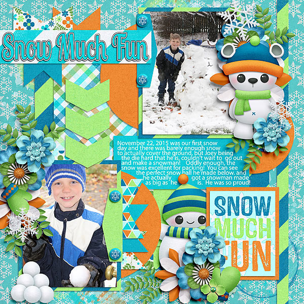 Snow Much Fun {In Blue} - Image 6