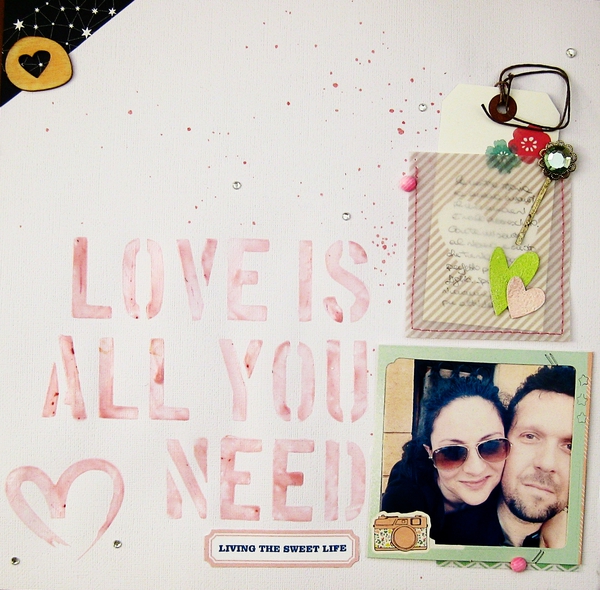 stamped sentiments word no. 2: love - Image 10