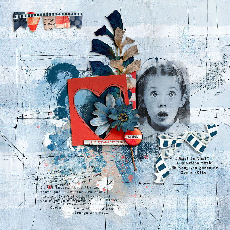 Strange Digital Scrapbooking Kit by Lynn Grieveson - Image 7