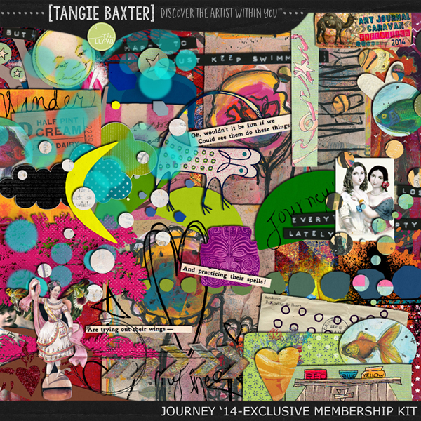 Art Journal Caravan™ Workshop Expedition 2014 {Self-Study} - Image 3