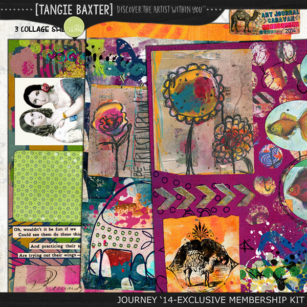 Art Journal Caravan™ Workshop Expedition 2014 {Self-Study} - Image 5