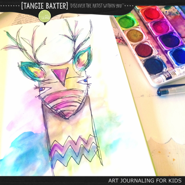 Art Journaling for Kids Online Workshop - Image 3