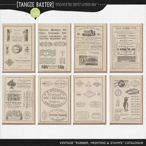 Vintage "Rubber, Printing & Stamps" Catalogue {Personal Use} - Image 2