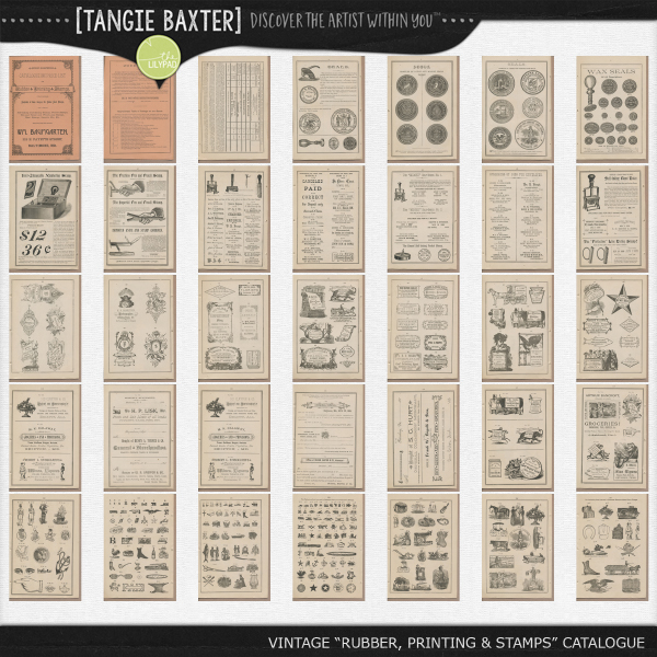 Vintage "Rubber, Printing & Stamps" Catalogue {Personal Use} - Image 4