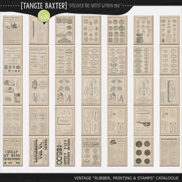 Vintage "Rubber, Printing & Stamps" Catalogue {Personal Use} - Image 6