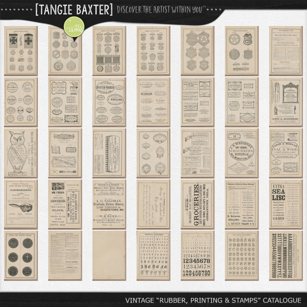 Vintage "Rubber, Printing & Stamps" Catalogue {Personal Use} - Image 7
