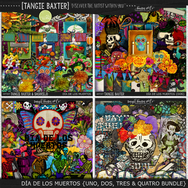 Día de los Muertos {Uno, Dos, Tres & Quatro} Bundle
