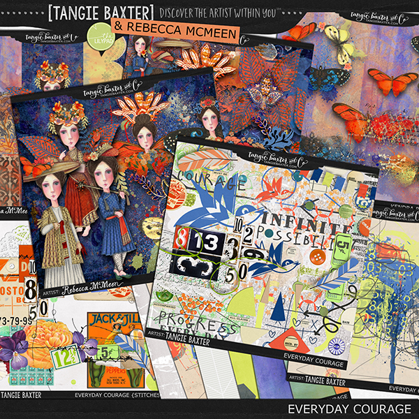 Everyday Courage [Deluxe Kit] with Rebecca McMeen