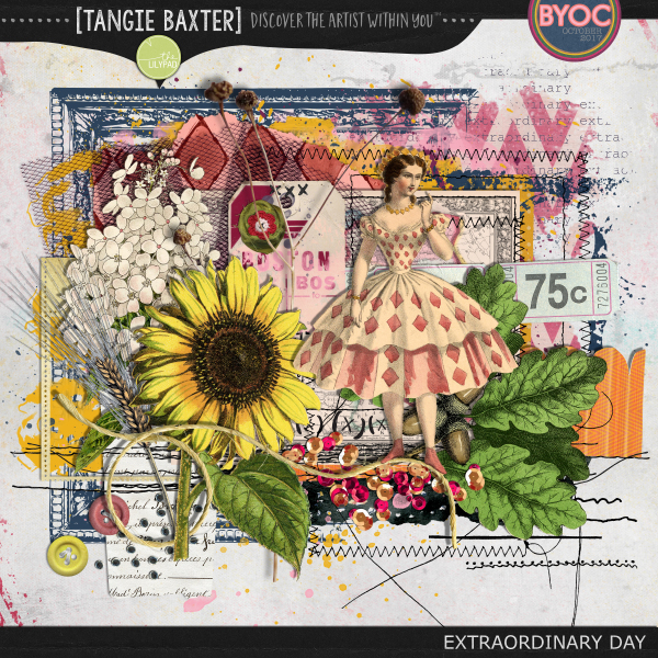 Extraordinary Day: Mixed-Media