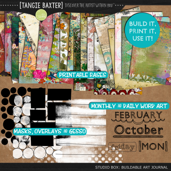 Studio Box: Buildable, Printable Art Journal