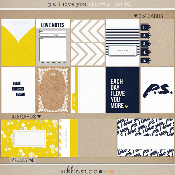 P.S. I Love You (Journal Cards)