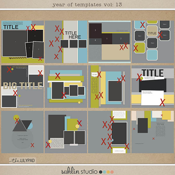 year of templates vol. 13