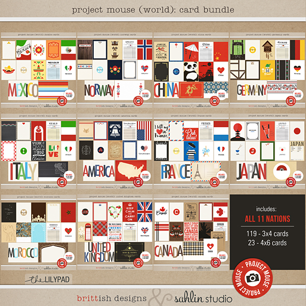 Project Mouse (World): Card Bundle