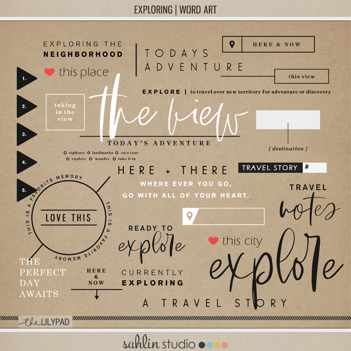 Exploring (Word Art)