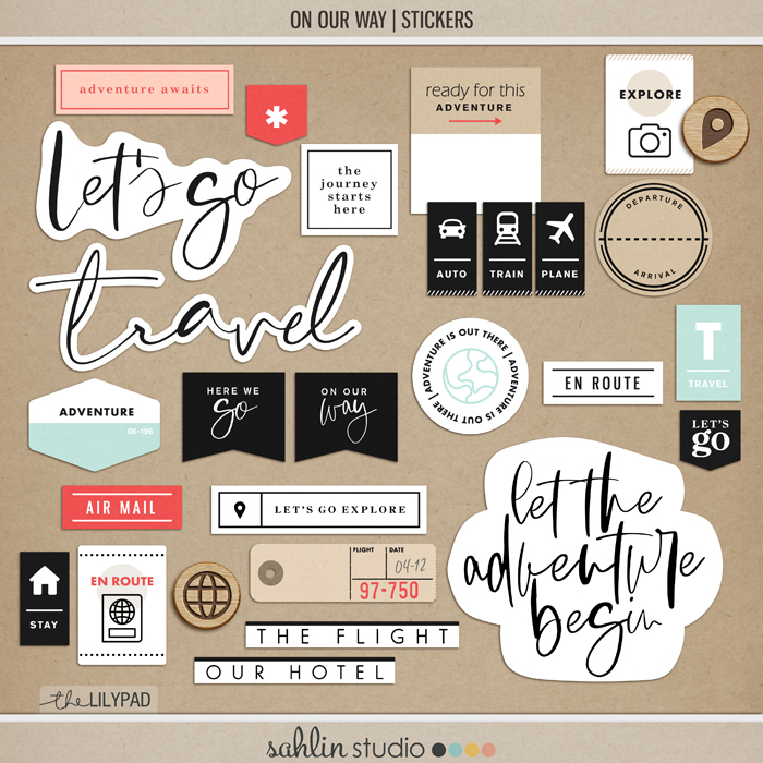 On Our Way (Stickers)