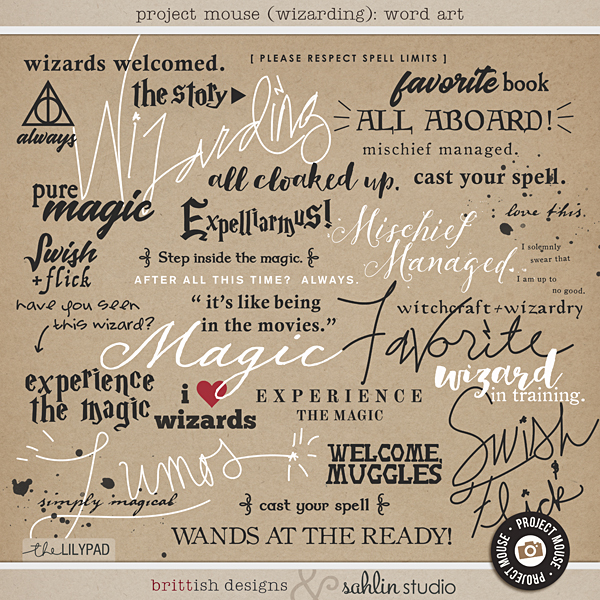 Project Mouse (Wizarding): BUNDLE - Image 3