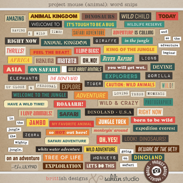 Project Mouse (Animal): Word Snips