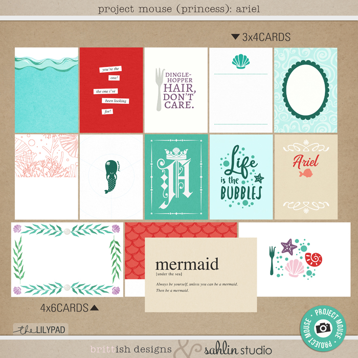 Project Mouse (Princess) Ariel | Cards