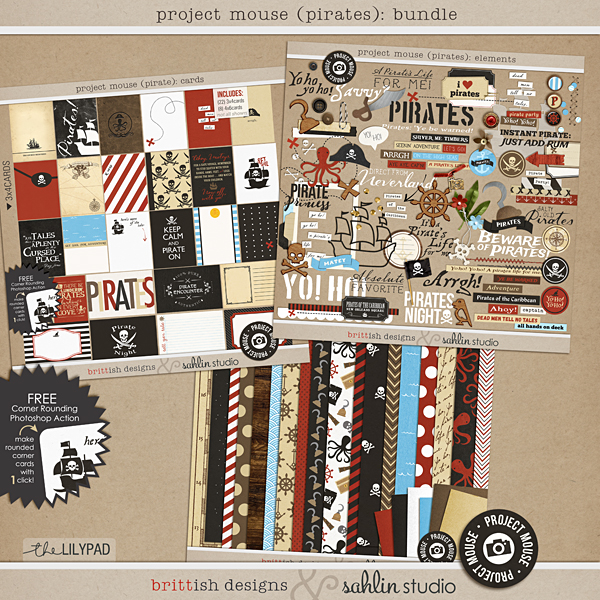 Project Mouse (Pirates) BUNDLE