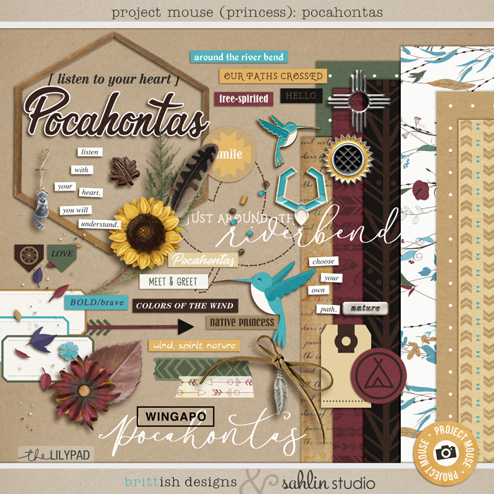 Project Mouse (Princess) Pocahontas | Kit