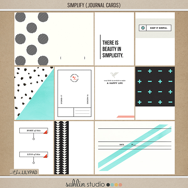 Simplify | Journal Cards