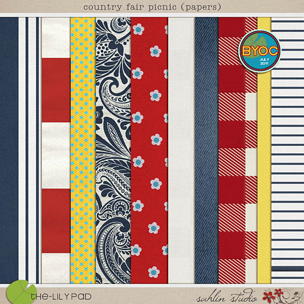 country fair picnic (papers)