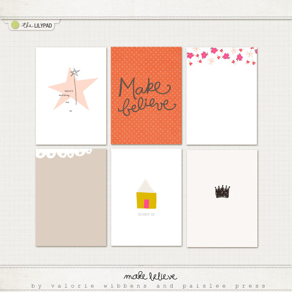 Make Believe Journal Cards