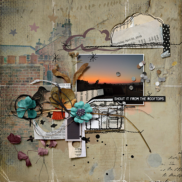 From The Rooftops: Mixed Media Paperie - Image 2