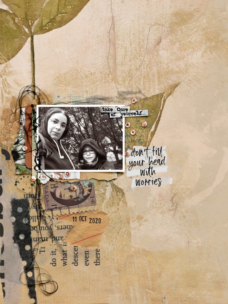 All in my Head : Mixed Media Collages - Image 5