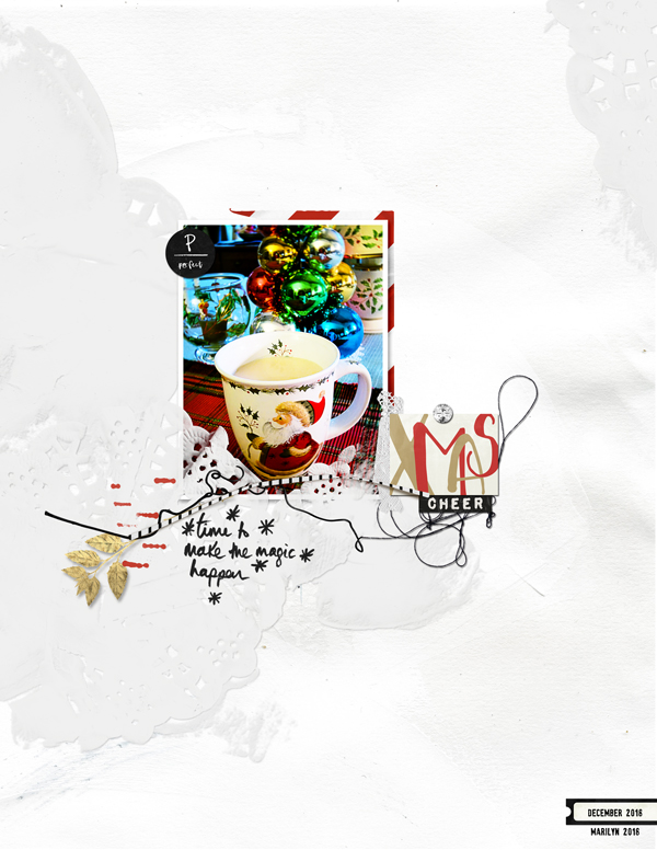 M3 Dec 18: Gesso Painted Papers - Image 4