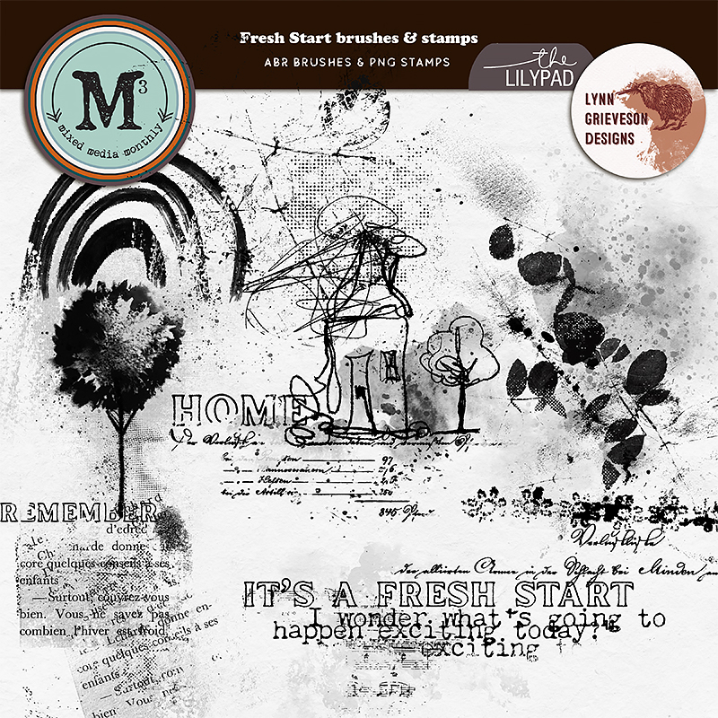 Fresh Start Brushes and Stamps