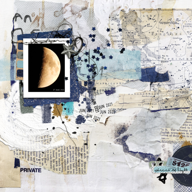 Epic, Cosmic Stuff: Mixed Media Collages - Image 8