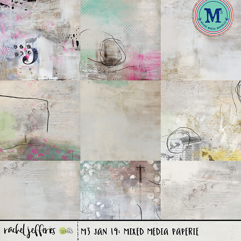M3 Jan 19: Mixed Media Paperie
